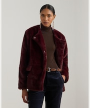 フェイクファー コート