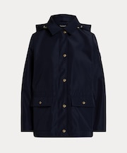 フーデッド レインコート