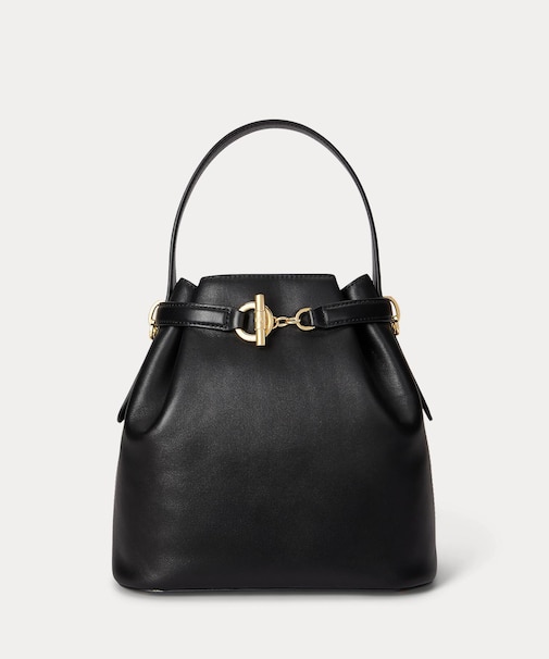 レザー ミディアム Blaike バケット バッグ