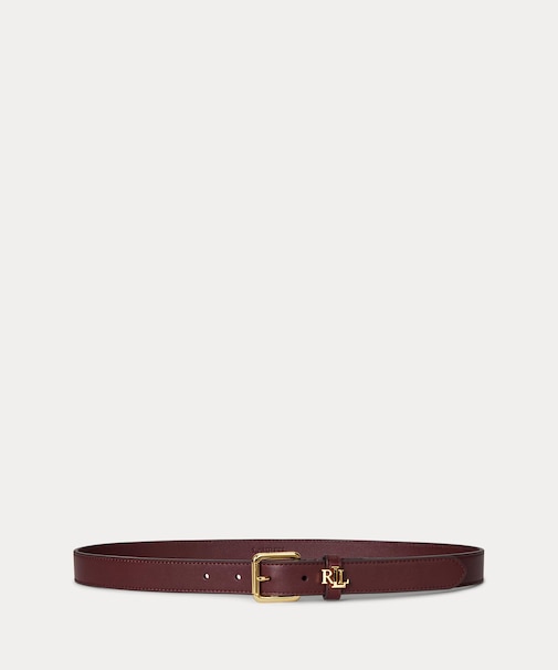 ロゴキーパー レザー スキニー ベルト