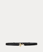 レザー トグル スキニー ベルト