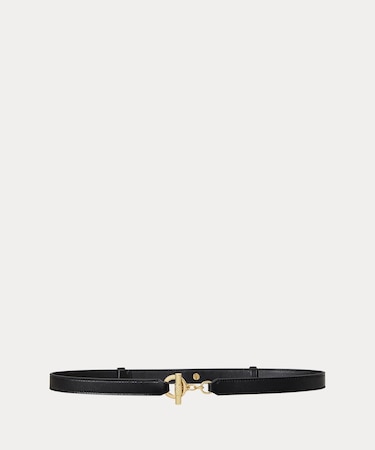 レザー トグル スキニー ベルト