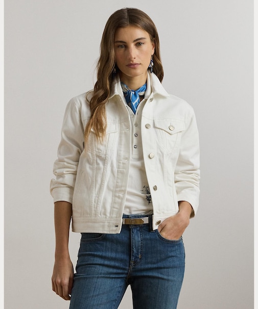 デニム トラッカー ジャケット