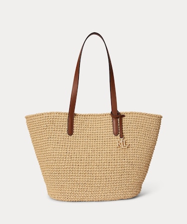 クロシェイド ストロー ラージ Lainey トート バッグ