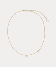 キュービック ジルコニア ハート ペンダント ネックレス