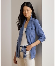 リネン ブレザー