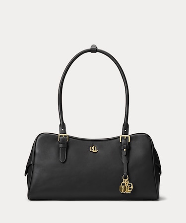 レザー ラージ Marcy ジップ サッチェル