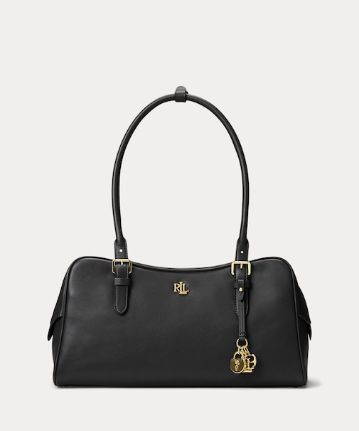 レザー ラージ Marcy ジップ サッチェル