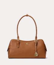 レザー ラージ Marcy ジップ サッチェル