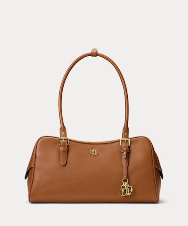 レザー ラージ Marcy ジップ サッチェル