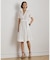 コットンブレンド シャツドレス