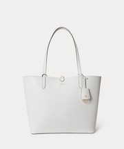 フェイクレザー ラージ リバーシブル トート バッグ