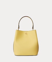 クロスハッチ スモール リース バケット バッグ