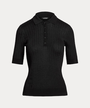 ケーブルニット Polo セーター