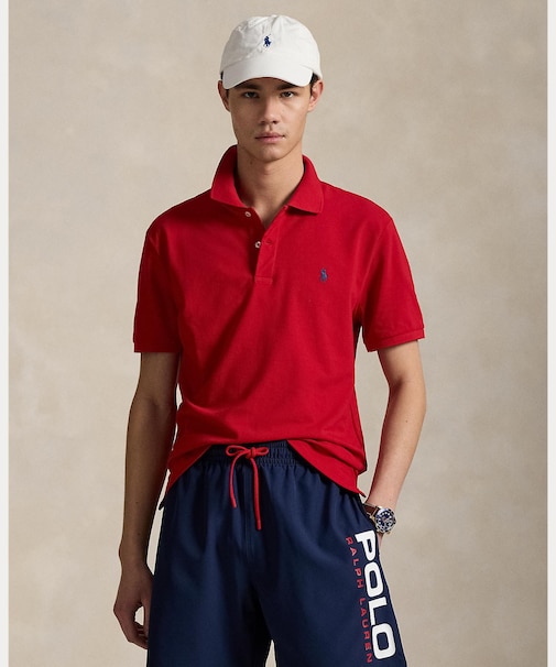 （POLO GOLF）テーラード フィット パフォーマンス メッシュ ポロシャツ