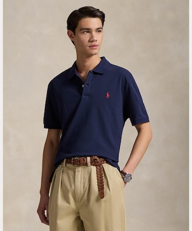 （POLO GOLF）テーラード フィット パフォーマンス メッシュ ポロシャツ