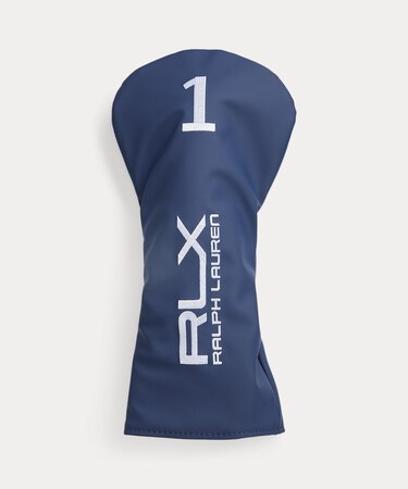 （RLX）エンブロイダリー ロゴ ゴルフ ドライバー ヘッドカバー