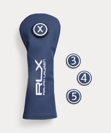 （RLX）エンブロイダリー ロゴ ゴルフ ハイブリッド ヘッドカバー
