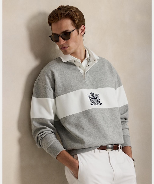 （RLX）リラックス フィット クレスト ラグビー スウェットシャツ