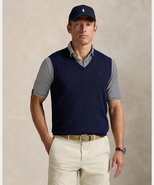 未使用 ラルフローレン Polo 撥水性 ペイズリー ゴルフウェア ベスト 未使用 ラルフローレン Polo 撥水性 ペイズリー ゴルフウェア