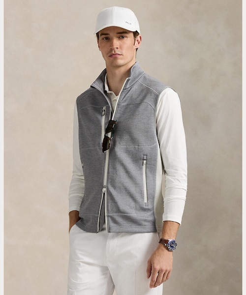 現行品 RLX RALPH LAUREN フルジップベスト ベスト ゴルフ アールエルエックス ラルフ ローレン】フル ジップ ベスト – GQ SHOP