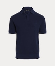 （POLO GOLF）ワッフルニット コットン ポロカラー セーター