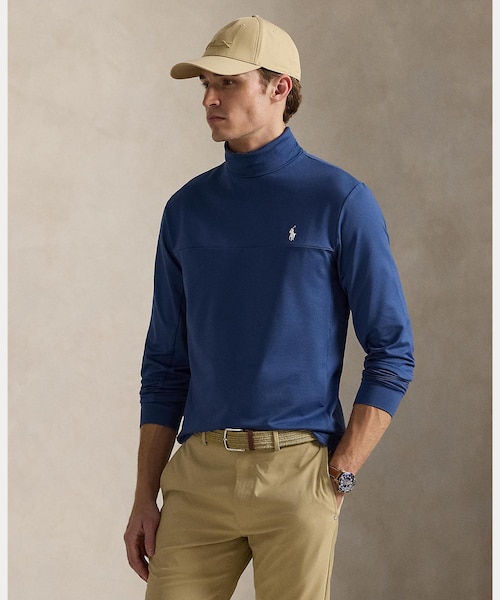 RLX ラルフローレン ゴルフ ジップアップ プルオーバー モックネック ウェア nw1663-01_1.jpg