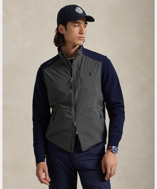 （RLX）カラーブロック パッカブル ベスト