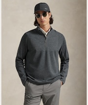 （RLX）パフォーマンス クォータージップ セーター