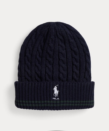 （RLX）ケーブルニット ビーニー