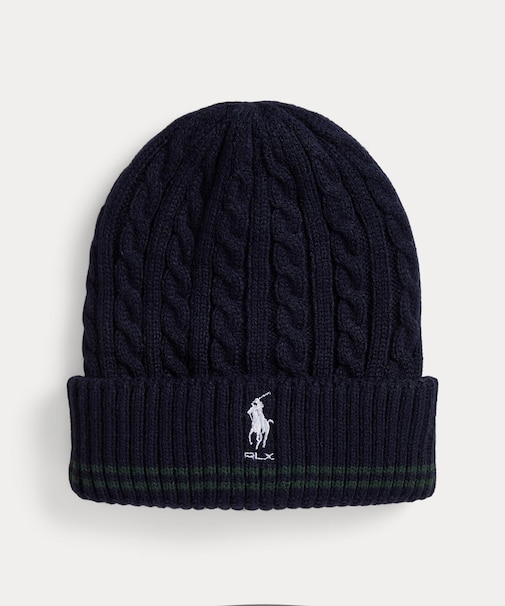 （RLX）ケーブルニット ビーニー