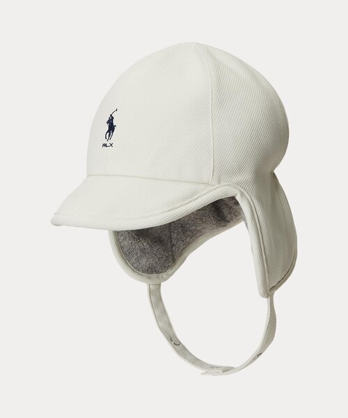 POLO GOLF）ロゴ リバーシブル イヤーフラップ ハット｜ポロ ゴルフ