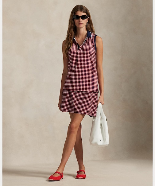 （RLX）ギンガム パフォーマンス ロング スコート