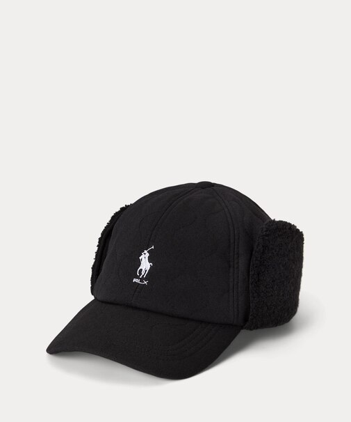 （RLX）キルテッド イヤーフラップ キャップ