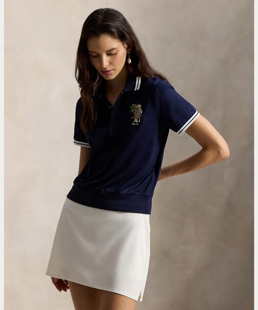 （RLX）Polo ベア ジャージー ポロシャツ