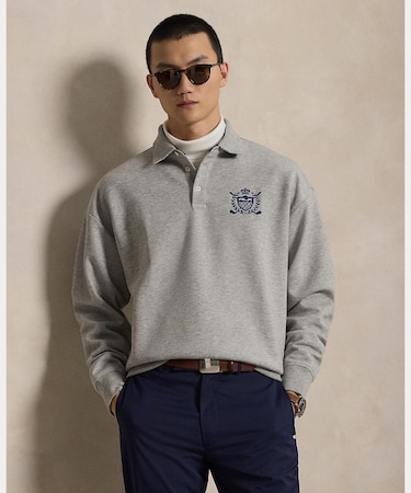 （RLX）リラックス フィット クレスト ダブルニット スウェットシャツ