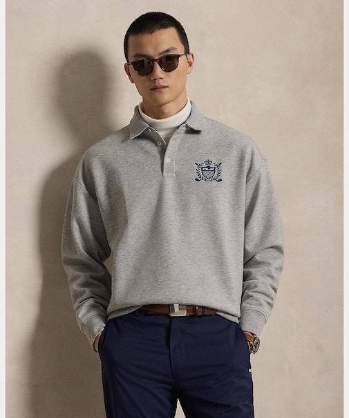 （RLX）リラックス フィット クレスト ダブルニット スウェットシャツ