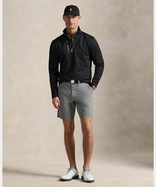 RLX）8インチ テーラード フィット ストレッチ ニット ショートパンツ