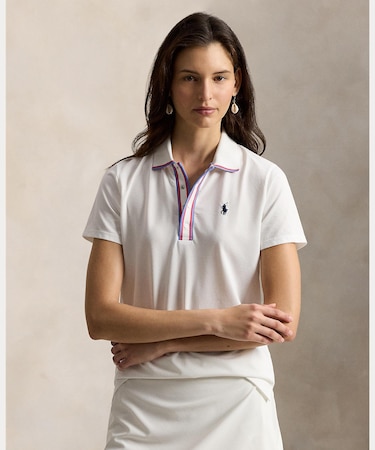 （RLX）テーラード フィット ジャージー ポロシャツ