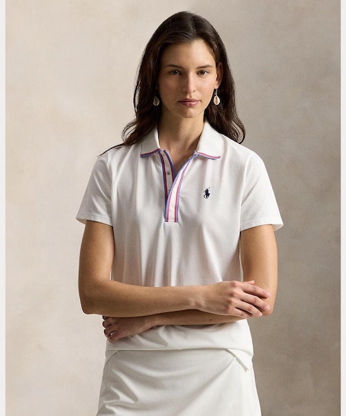 （RLX）テーラード フィット ジャージー ポロシャツ