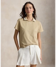 （RLX）ジャージー レイヤードカラー ポロシャツ