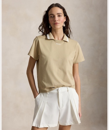 （RLX）ジャージー レイヤードカラー ポロシャツ