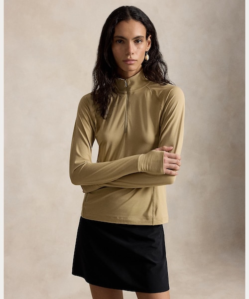 RLX）ストレッチ ジャージー クォータージップ｜ポロ ゴルフ アール