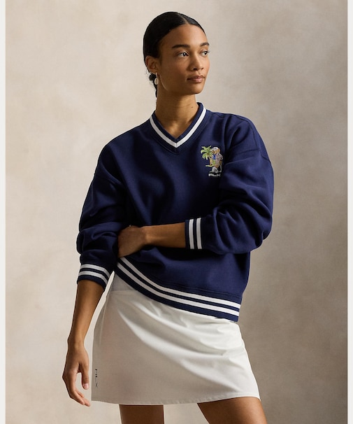 （RLX）Polo ベア Vネック プルオーバー