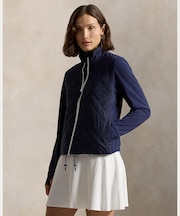 （RLX）ハイブリッド キルテッドフロント テリー ジップ ジャケット