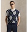 （POLO GOLF）ビッグ フィット パフォーマンス アーガイル セーター ベスト