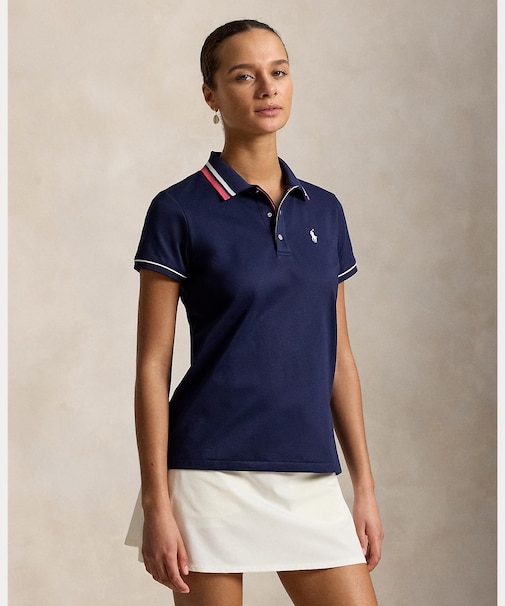 （RLX）テーラード フィット ジャージー ポロシャツ