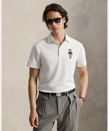 (RLX)テーラード フィット Polo ベア パフォーマンス ポロシャツ