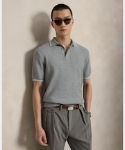 （POLO GOLF）ワッフルニット コットン ポロ セーター
