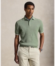 （POLO GOLF）ワッフルニット コットン ポロ セーター